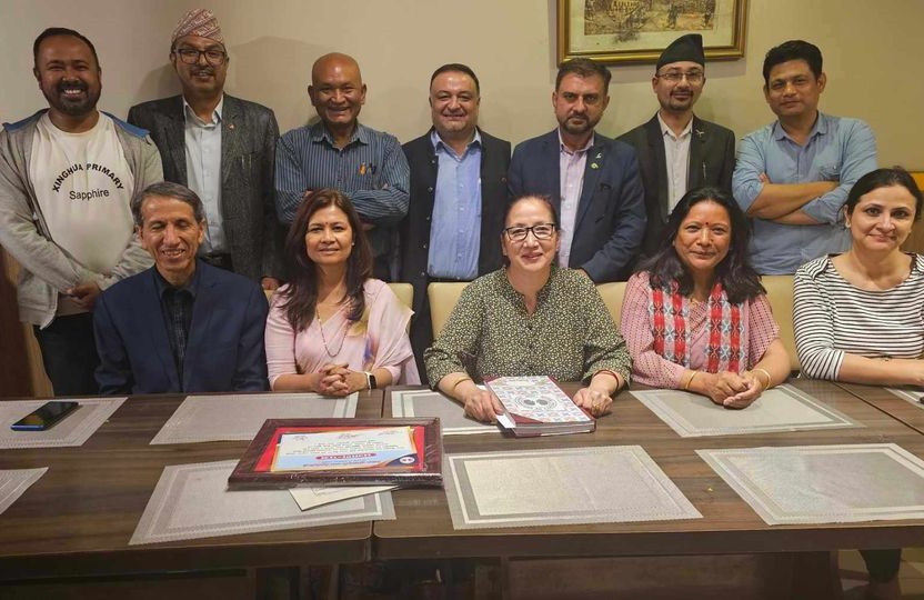 The first meeting of the recently elected working committee